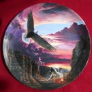 "EAGLE DANCE" BY LANE KENDRICK FROM THE CRESTLEY COLLECTION PLATE