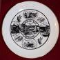 Depoe Bay Oregon Collector PLATE Worlds Smallest Harbor Whale Watching Fishing