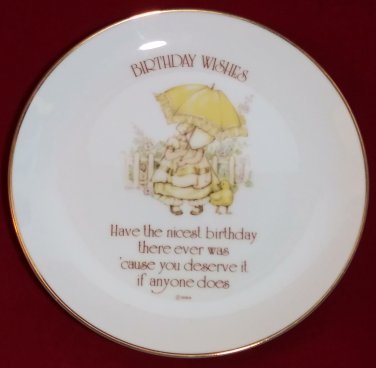 Mother Grandmother Lasting Memories Happy Birthday WISHES  6 1/4" Plate Special Friend