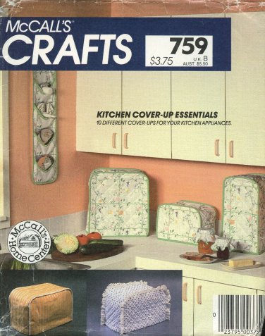McCall's Crafts 9323 759 Kitchen Essentials 10 Different Appliance Cover Ups