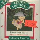 Hallmark December Showers 1987 Keepsake Christmas Ornament