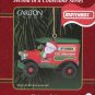 Carlton Cards Matchbox Christmas Delivery Santa in a Toy Truck Ornament 87