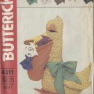 Butterick 4311 Pelican Teaching Toy Pattern 24" Tall to Teach Numbers & Colors