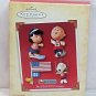 Hallmark The Peanuts Games Keepsake Ornament Set Snoopy Sports US Flag 2004