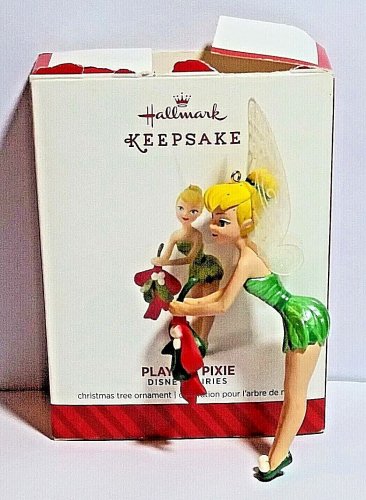 Hallmark 2014 Disney Playful Pixie Tinkerbell Peter Pan Tinker Tink
