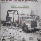 Log Trucker Logging Truck Loggers World Magazine Leavenworth WA Jan 2015