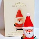 Hallmark Keepsake Cookies & Cocoa for Santa Christmas Tree Ornament 2008 Claus