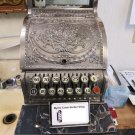 National Cash Register 313 NCR Nickel Plated Brass with Marble Cash Shelf Nice