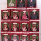 15 Hallmark Keepsake Barbie Ornaments - Holiday Barbie - 4 Different & Dupes