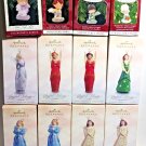Hallmark Glad Tidings Mary's Angels Lot Of 12 Ornaments in Boxes SEE PICTURES