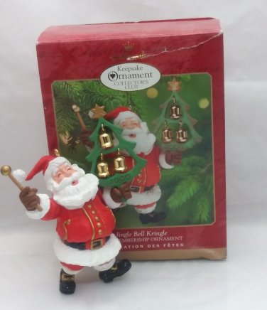 2000 Hallmark JINGLE BELL KRINGLE Keepsake Membership Christmas Ornament