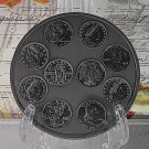 Coin Coaster American Coinage STI 1989 Novelty Dimes Pennies Nickel 3" diameter Coin Coaster American Coinage STI 1989 Novelty Dimes Pennies Nickel 3" diameter