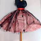 Pink & Black Dress 11.5inch Fashion Doll Prom Dance Party Gown Clothing Classic