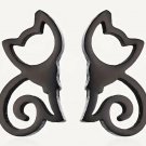 Cute Cat Shape Stud Stainless Steel Pet Cat Stud Earrings Studs pierce earring Cute Cat Shape Stud Stainless Steel Pet Cat Stud Earrings Studs pierce earring