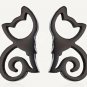 Cute Cat Shape Stud Stainless Steel Pet Cat Stud Earrings Studs pierce earring