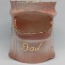 Vintage Floral Mustache Cup Shaving Scuttle Mug Flowers Antique Shave Handmade