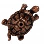 Itty Bitty Tiny Copper Turtle Shaped Incense Stick Burner Stand Holder Small