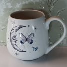 Capelli Large Coffee Mug Celestial Butterfly New York Man In the Moon Stars Cup