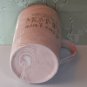 Because MOMMIN Ain't Easy Coffee Mug Mom Pink Marble Swirl Gold Lettering Cup