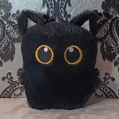 Super Cute Black Cat Plush Toy Doll Small Backpack Charm Pillow Cushion Dangle