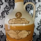 Bronte Yorkshire Liqueur 3/8 Qts James B Beam Import England Brown Bottle Jug