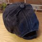 Navy Blue Baseball Cap New Black Cat Staring at You Adjustable Kitty Hat New