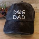 Black DOG DAD Baseball Cap New Adjustable No Tags Kitty Hat New