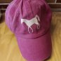 Pink Baseball Cap White Horse Adjustable No Tags Pony Hat New