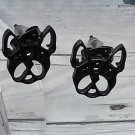 Black White Color English Bulldog Pierced Earrings Gifts Studs pierce earring