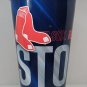 Blue Plastic Boston Red Sox Coffee Travel Mug Screw on Lid mugs cup cups MLB