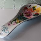 Farberware Pioneer Woman Melamine Spoon Rest Floral 9" Kitchen Counter