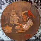 Knowles Collector's Plate The Ship Builder by Norman Rockwell #4 in Collection