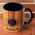Guitar Cup 11.8 Oz NEW Musical Theme Mug Mugs Cups Guitar Cup 11.8 Oz NEW Musical Theme Mug Mugs Cups