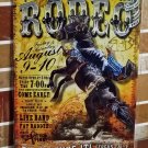 Red Horse Ranch Fergus Falls 2013 Old Western Rodeo Tin Metal Sign
