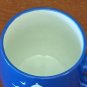 Oregon Coast Lighthouse Blue & White Coffee Mug Cup 12 oz EUC Coastal waves