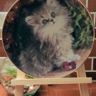 Franklin Mint Heirloom Purrfection Persian Kitten Nancy Matthews Collector Plate