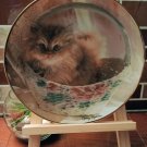 Franklin Mint Bundle Of Joy by Nancy Matthews Kitten Cat Collectors Plate