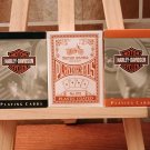 2 Harley Davidson MotorCycle Playing Cards Knuckle Pan Shovel Head Evolution +1