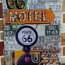 #2 Historic Old Route 66 Vintage Look 8x12 Metal Wall Sign MI IL TX AZ NM OK #2 Historic Old Route 66 Vintage Look 8x12 Metal Wall Sign MI IL TX AZ NM OK