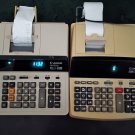 2 Canon MP25D & III Desktop Calculators XL Display 12 Digital Both Tested