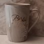 Boss Lady Gray Marble Coffee Mug 14oz Gold Letters Trim Ceramic Tea Mother's Day