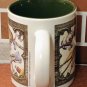 2002 Jon Q Wright Rivers Edge Products Coffee Tea Mug Cup REP Fishing Lures EUC