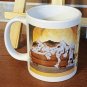 2005 Leanin' Tree Coffee Cup I'm Worked Like A Dog... And Paid Like One Too Mug