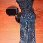 Black Blue Green Knitted Top Evening Dress Handmade Oregon for 11 1/2" Doll