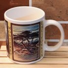 Harbor Light House Monterey Bay California Lone Cypress Tree Sea Otter mug cup