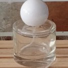 Round Clear Perfume Spray Bottle High-End Glass Atomizer Elegant