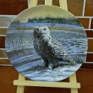 1989 The Snowy Owl by Jim Beaudoin 1989 Knowles Collectors Plate #19017H Owls