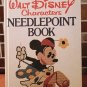 Walt Disney Characters Needlepoint Book Pluto Donald Duck Mickey Mouse Patterns