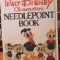 Walt Disney Characters Needlepoint Book Pluto Donald Duck Mickey Mouse Patterns