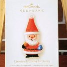 2006 Hallmark Keepsake Cookies & Cocoa for Santa Christmas Tree Ornament Claus